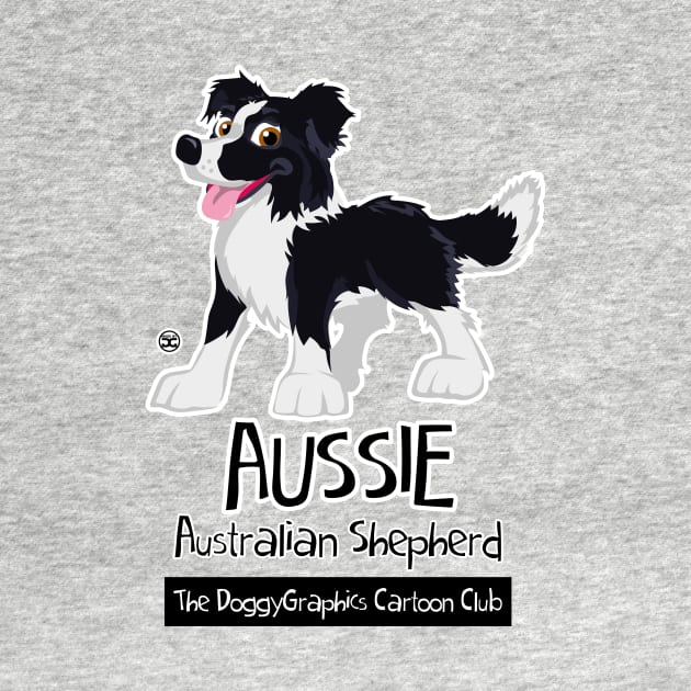 Aussie CartoonClub - Black and White by DoggyGraphics